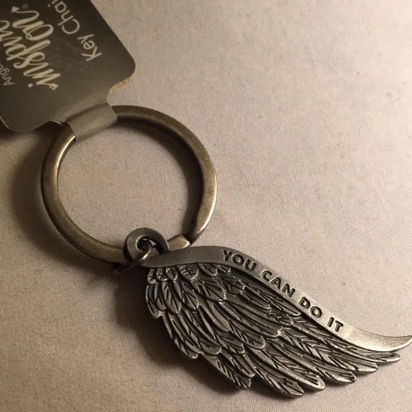 Inspire On You Can Do It Bird Wing keychain - Picture 3 of 3